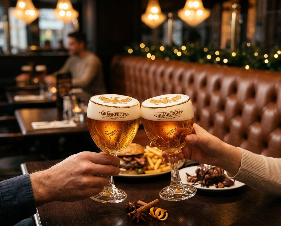Moment de partage en salle — chaleur de la brasserie