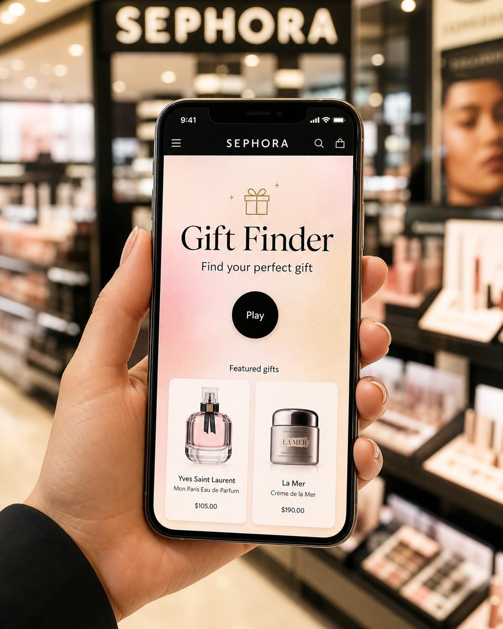 Activation mobile en boutique — parcours jouable en rayon